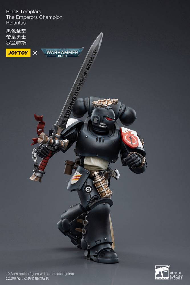 JoyToy The Emperor’s Champion Rolantus Warhammer 40K 1/18 Action Figure 12 cm