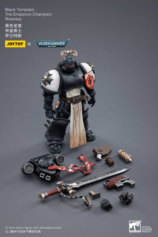 JoyToy The Emperor’s Champion Rolantus Warhammer 40K 1/18 Action Figure 12 cm