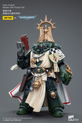 Warhammer 40K 1/18 Scale Dark Angels Master with Power Fist, close-up detail