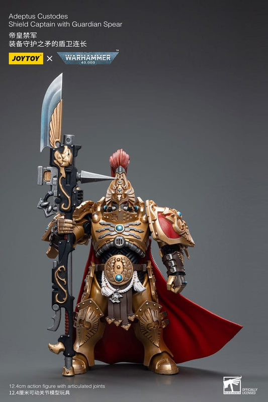 Warhammer 40K 1/18 Scale Adeptus Custodes Shield Captain with Guardian Spear