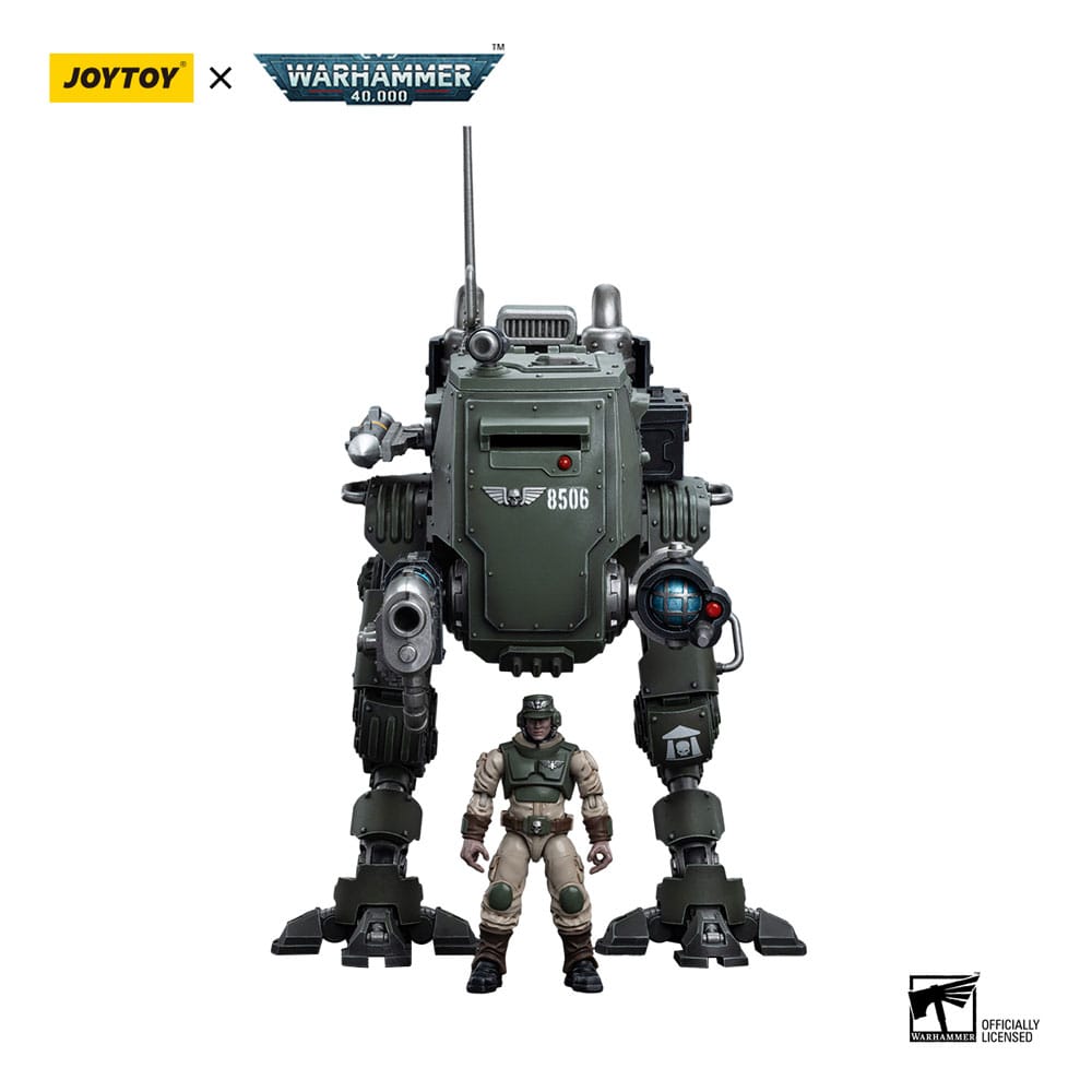 Warhammer Astra Militarum Cadian Armoured Sentinel 40k Action Figure 12 cm