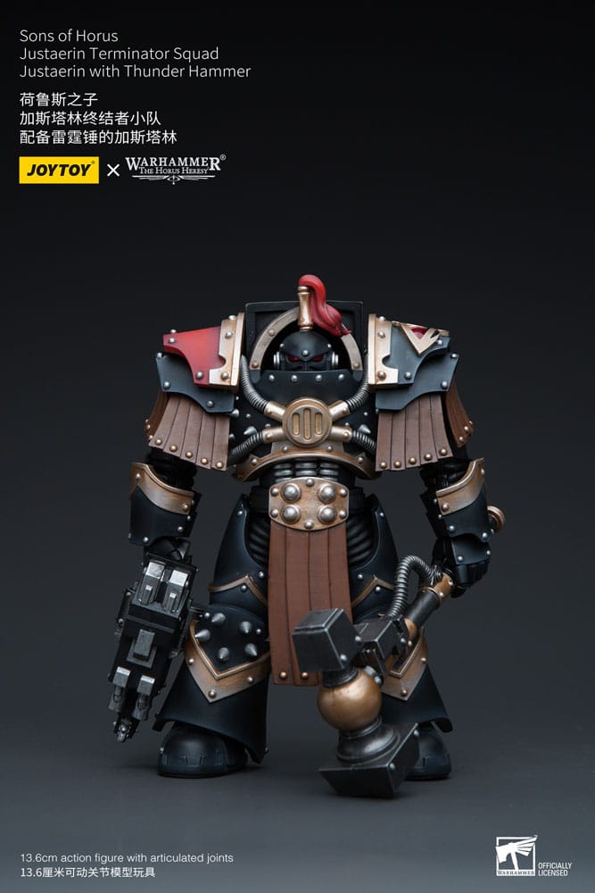 Warhammer The Horus Heresy Justaerin with Thunder Hammer Action Figure 12 cm