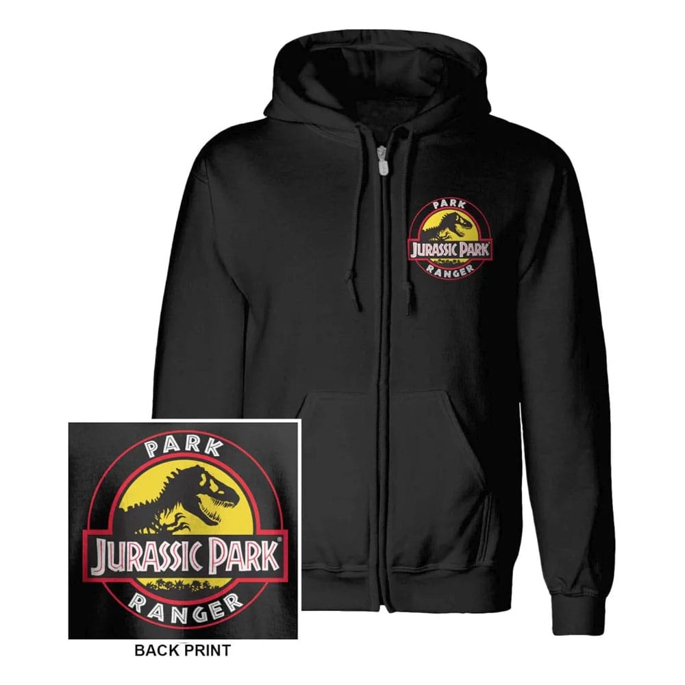 Jurassic Park Park Ranger Hooded Sweater Size M