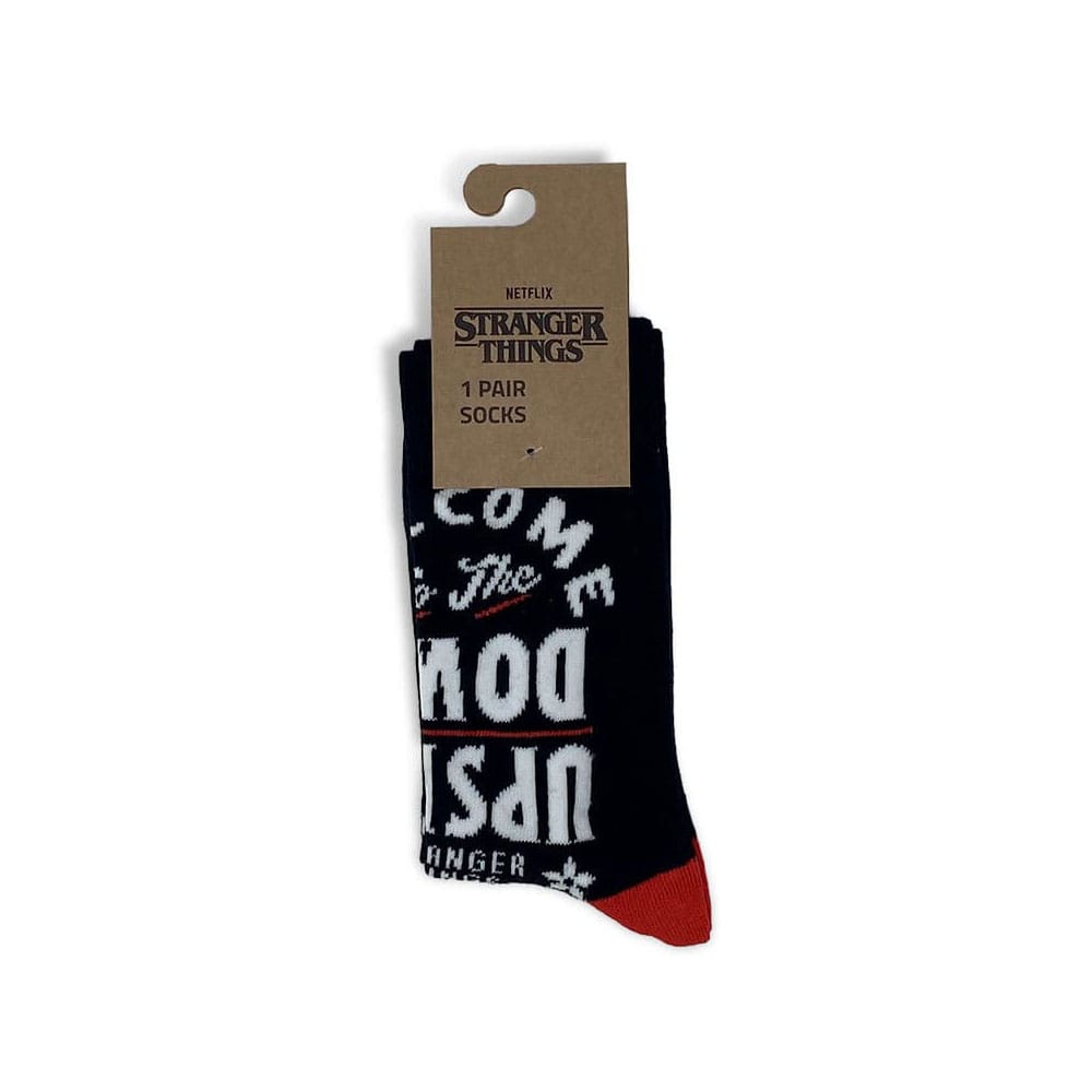 Stranger Things Upside Down Socks Size Large
