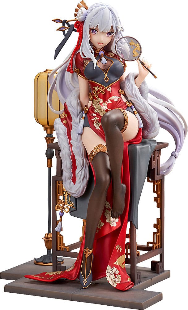Re Zero Starting Life in Another World Emilia Graceful Beauty 2024 New Year Ver 24 cm Scale Figure