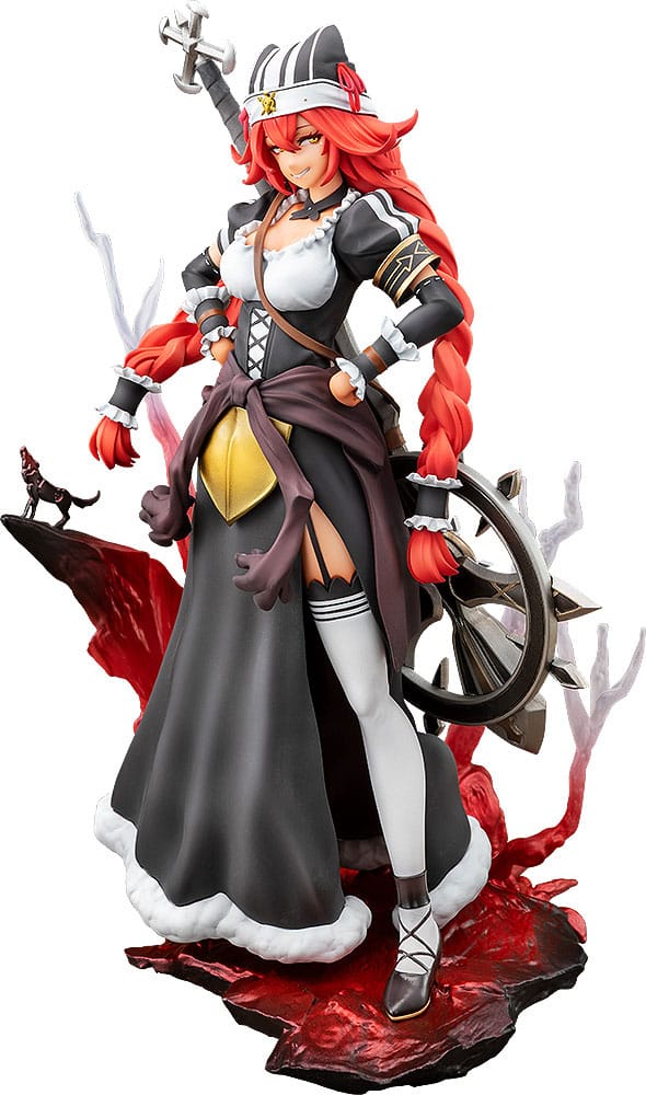 Overlord Lupusregina Beta 10th Anniversary so bin Ver with Background Parts 22 cm Scale Figure
