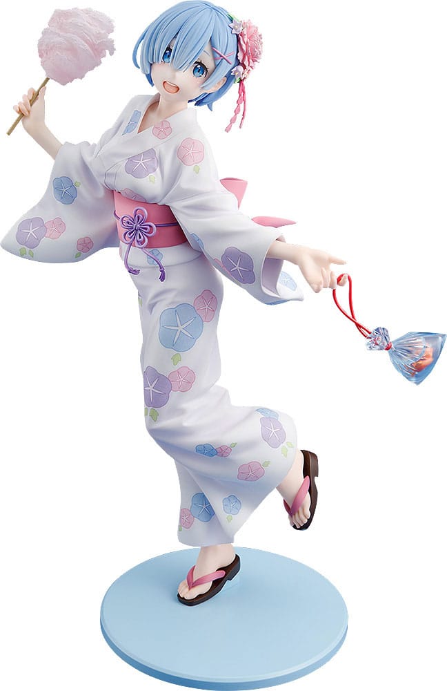 Re Zero Starting Life in Another World Rem Yukata Ver Renewal Edition 23 cm Scale Figure