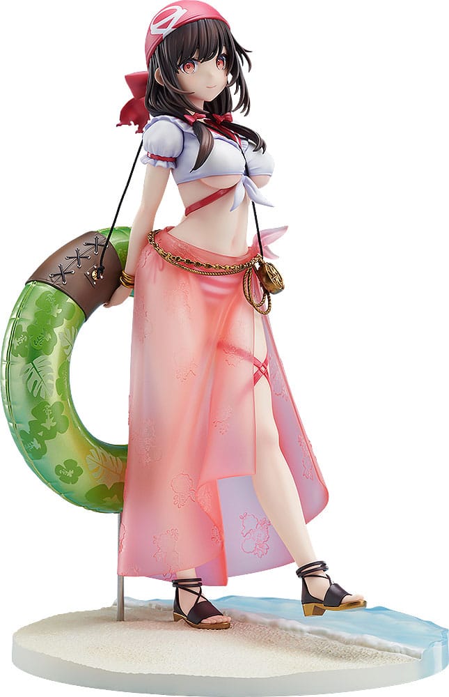 Kono Subarashii Sekai ni Shukufuku wo Yunyun Light Novel Cosplay On the Beach PVC Statue 25 cm