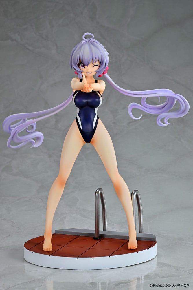 Senki Zesshou Symphogear XV Yukine Chris Senki Zesshou Symphogear XV PVC Statue 1 6 28 cm