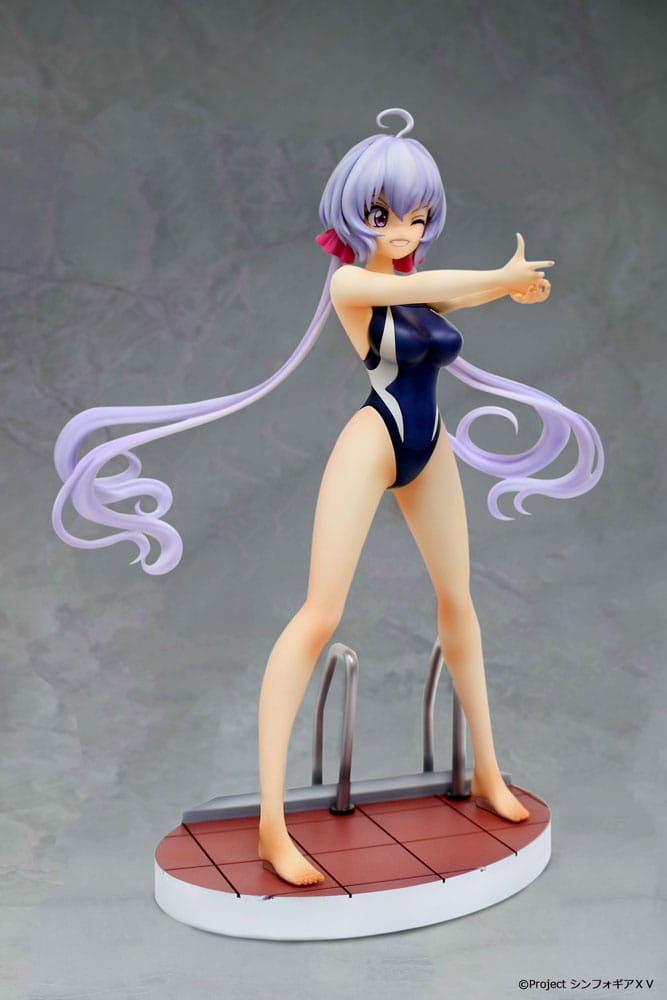 Senki Zesshou Symphogear XV Yukine Chris Senki Zesshou Symphogear XV PVC Statue 1 6 28 cm
