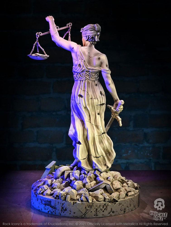 KnuckleBonz Rock Iconz On Tour Metallica Lady Justice Limited Edition Collectible Statue