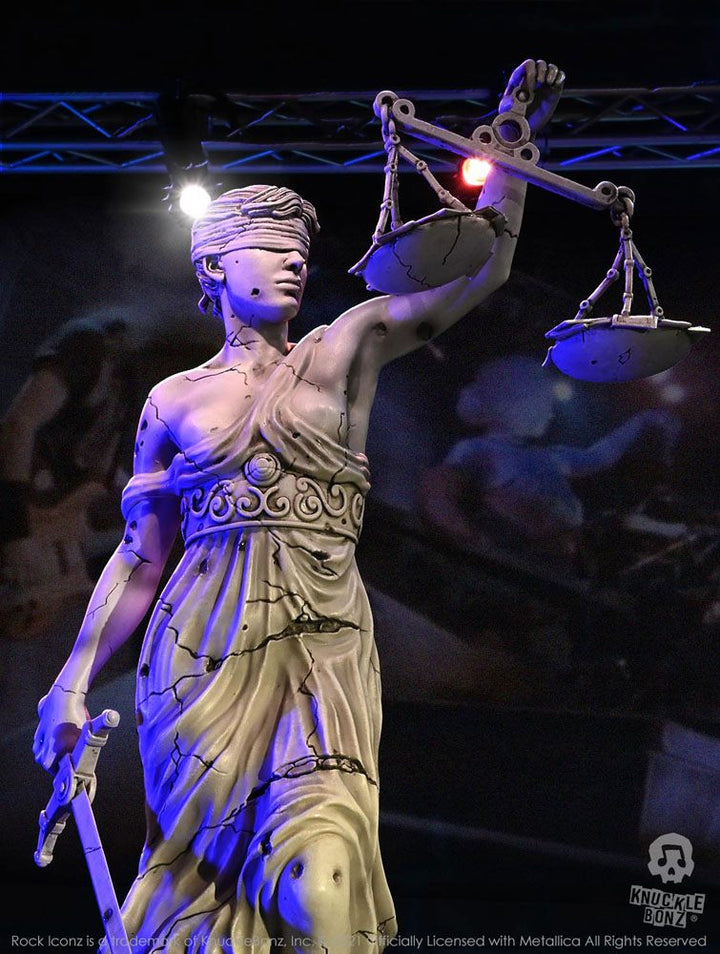 KnuckleBonz Rock Iconz On Tour Metallica Lady Justice Limited Edition Collectible Statue