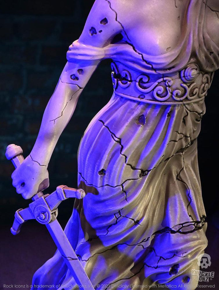 KnuckleBonz Rock Iconz On Tour Metallica Lady Justice Limited Edition Collectible Statue