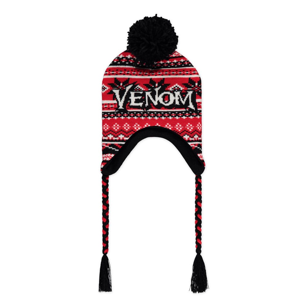 Marvel Venom Mens Sherpa Ski Beanie