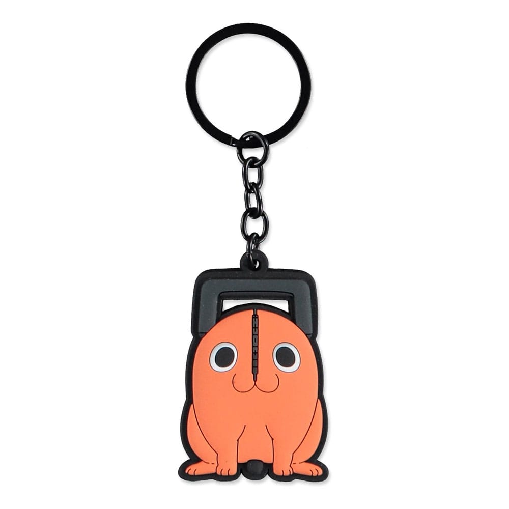 Chainsaw Man Rubber Keychain Pochita Figure