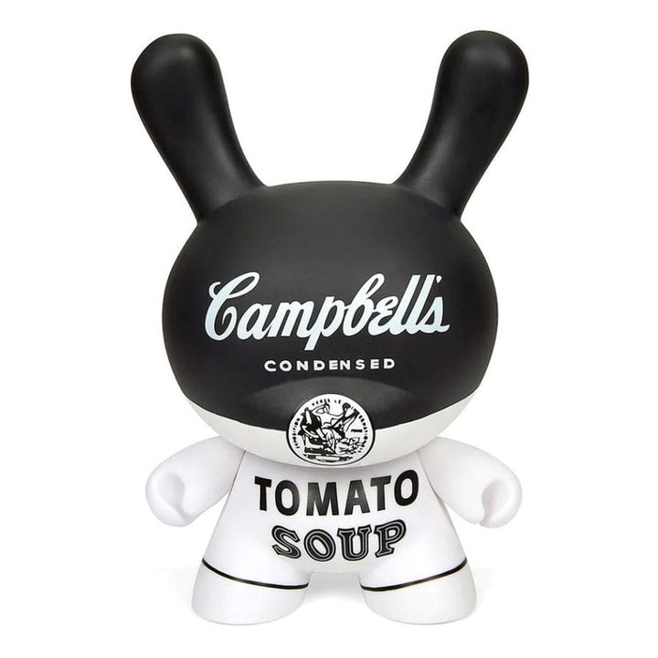 Andy Warhol Campbells Soup Black and White Edition Masterpiece Dunny 8 Inch