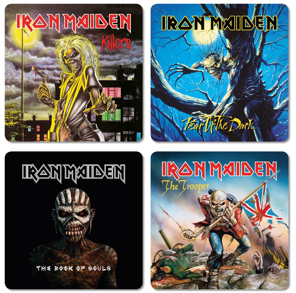 Iron Maiden Coaster Pack 4 Pieces