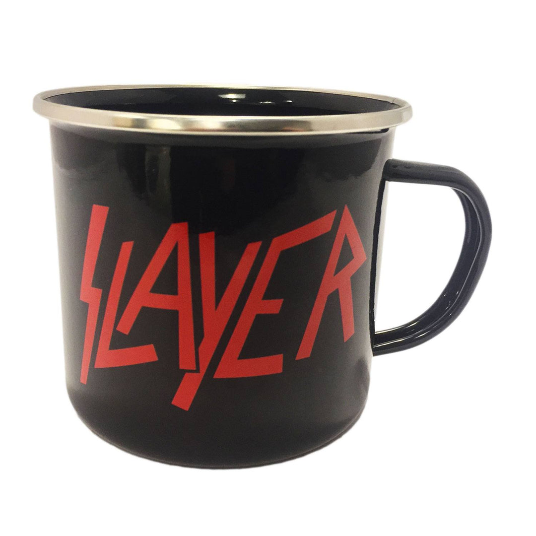 Slayer Logo Enamel Mug