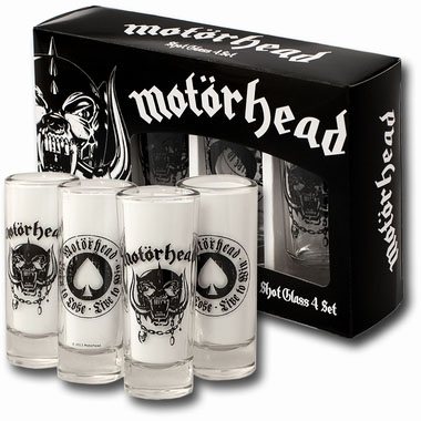 Motörhead Shotglass 4 Pack