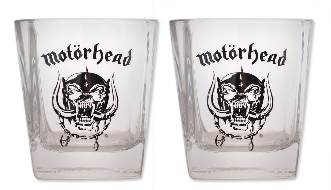 Motorhead Shot Whiskey Glasses 2 Pack