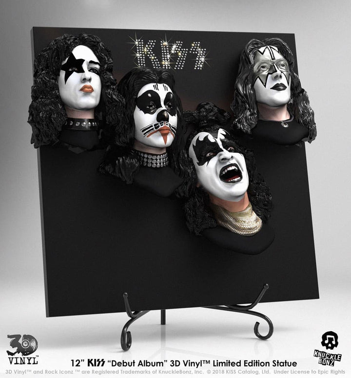 KISS (Debut Album) KnuckleBonz 3D Vinyl Limited Edition Statue