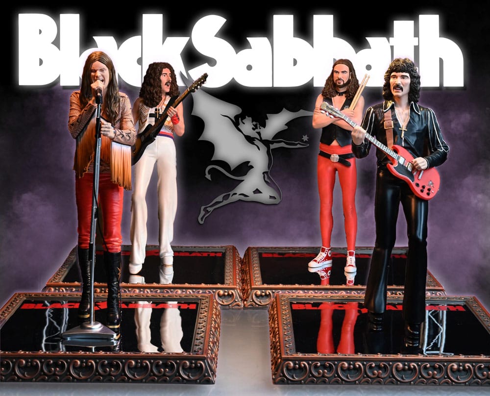 Black Sabbath Sabotage Era 4 Pack Rock Iconz Statue 23cm
