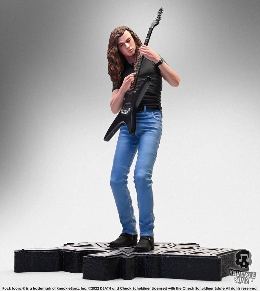 Death Chuck Schuldiner Rock Iconz Statue 22cm