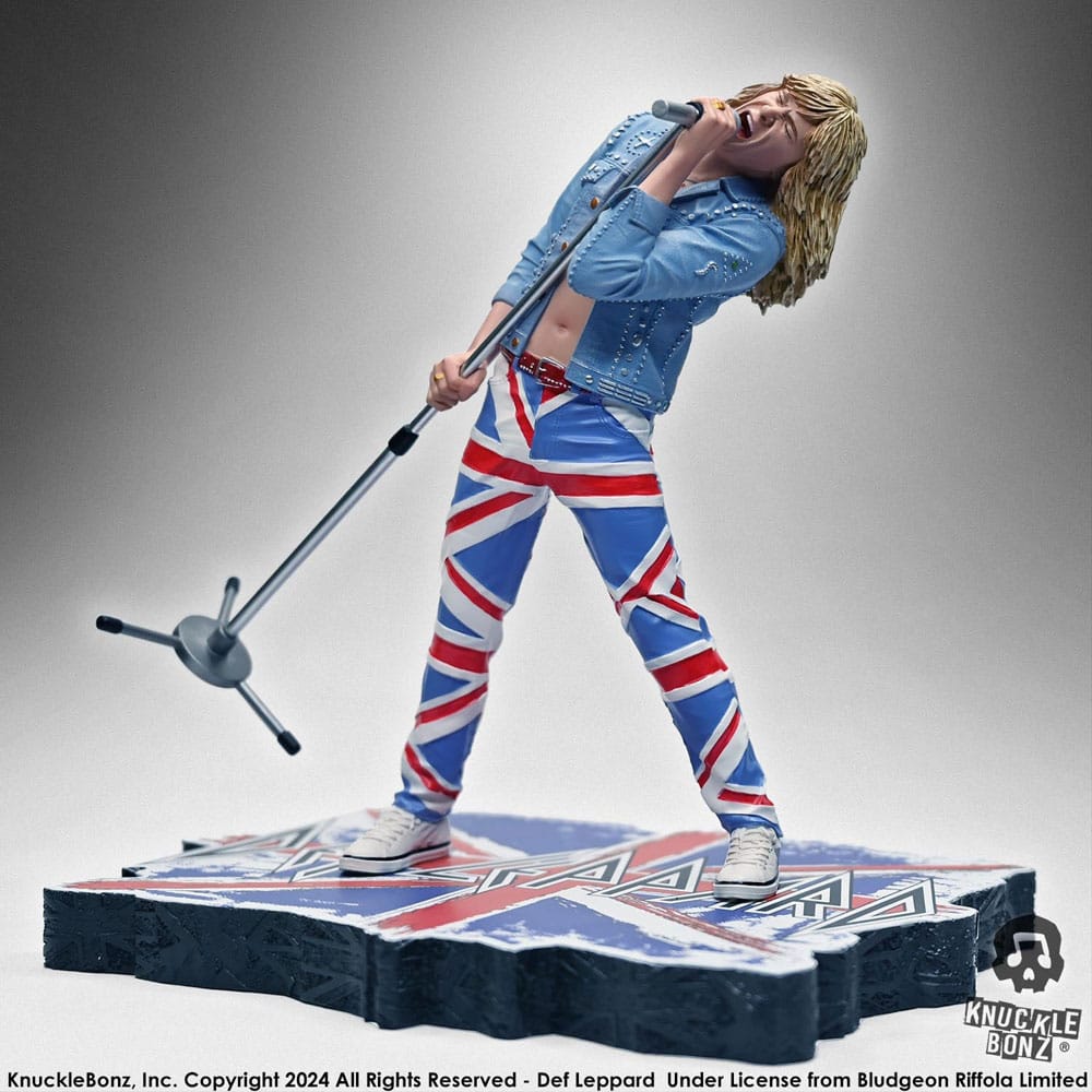 Def Leppard Joe Elliott Rock Iconz Statue 24cm