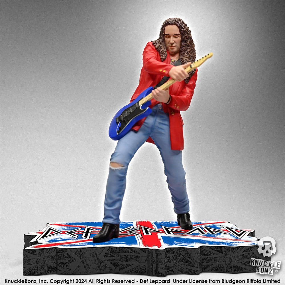 Def Leppard Vivian Campbell Rock Iconz Statue 24cm