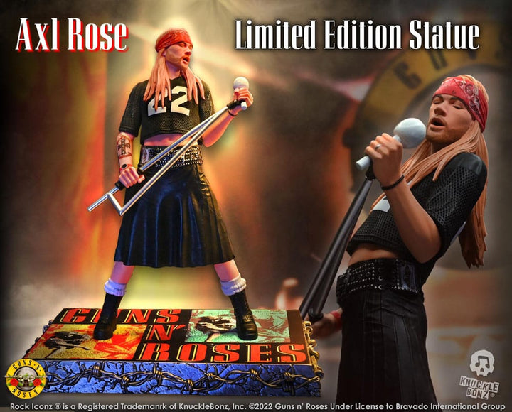 Guns N Roses Rock Iconz Axl Rose II Statue 22 cm