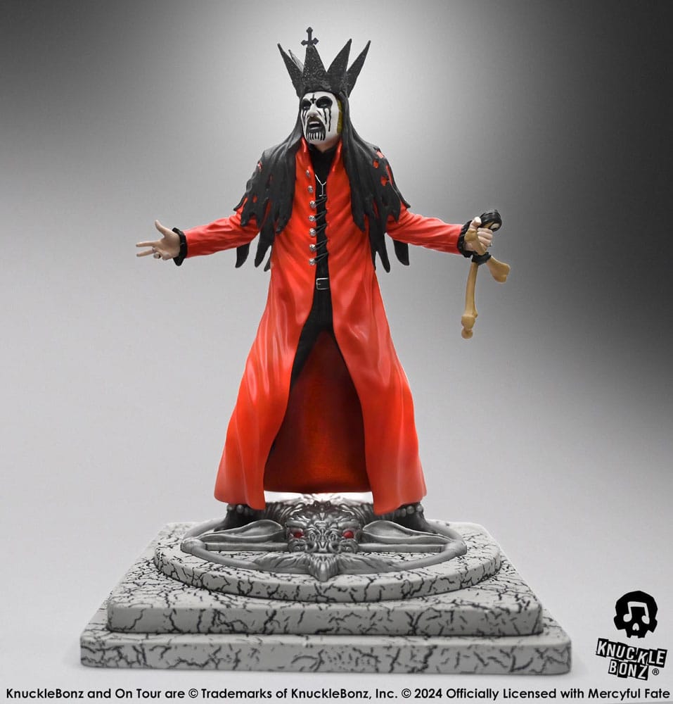 Mercyful Fate King Diamond III Red Version Rock Iconz Statue 22cm