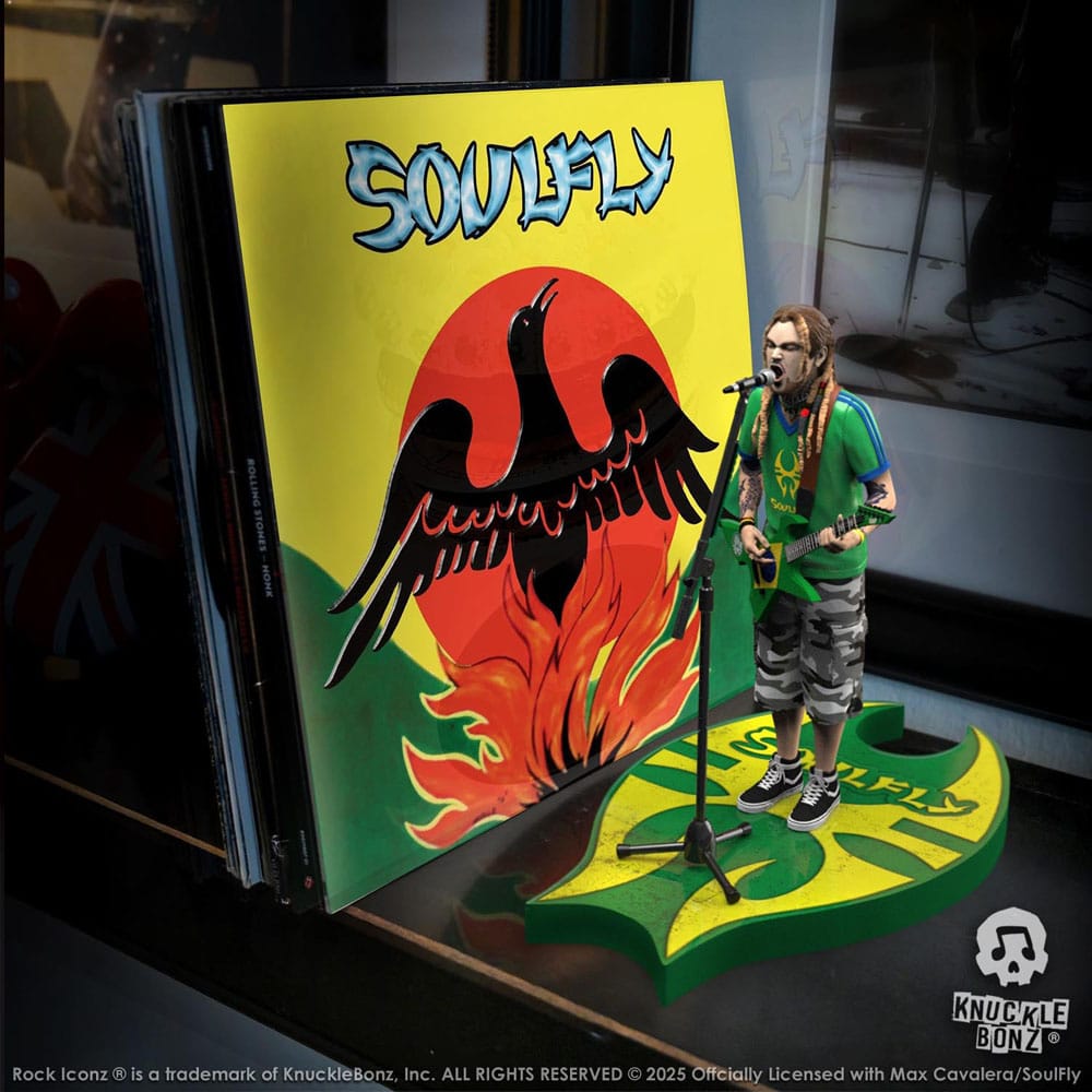 Soulfly Max Cavalera Rock Iconz Statue 22 cm
