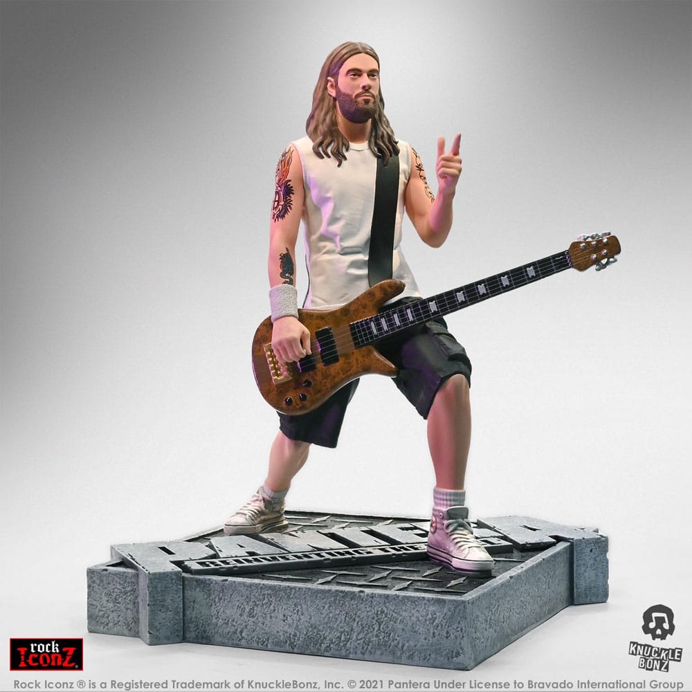 Pantera Rock Iconz Rex Brown (Reinventing the Steel) 1/9 Scale Limited Edition Statue