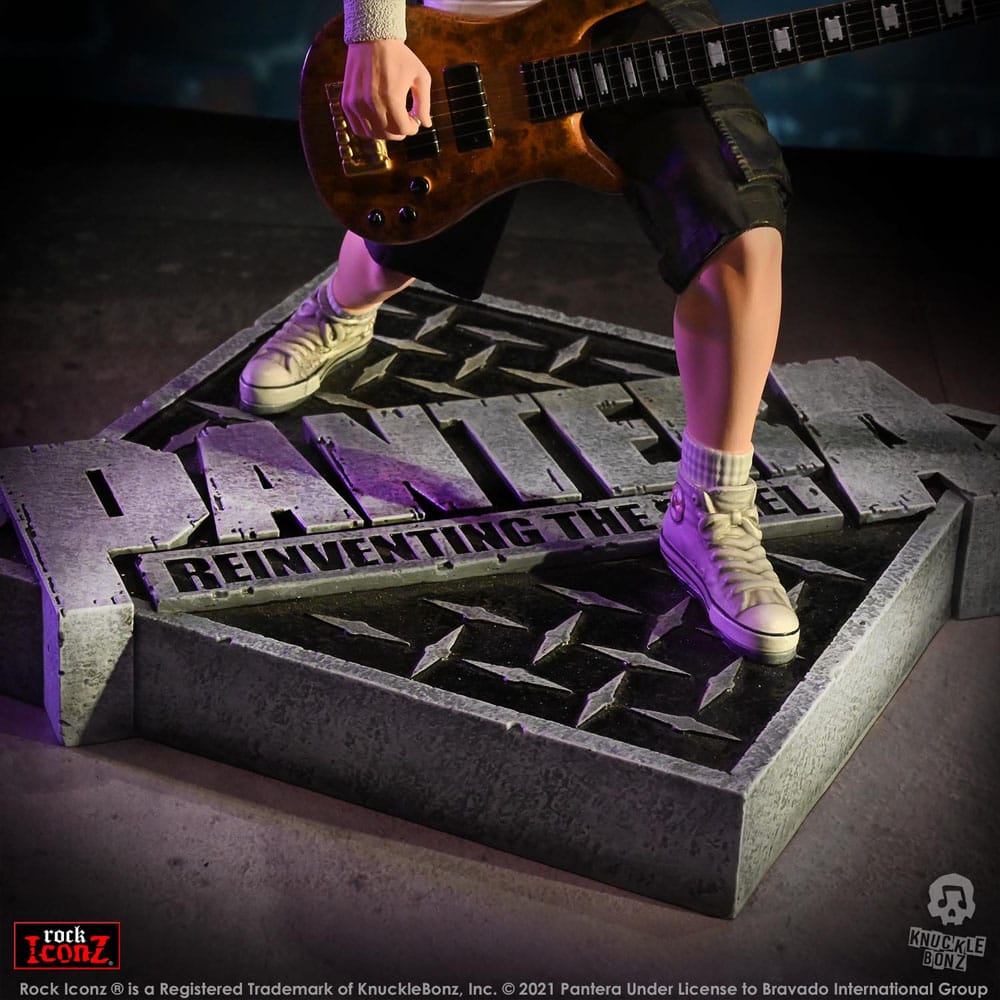 Pantera Rock Iconz Rex Brown (Reinventing the Steel) 1/9 Scale Limited Edition Statue