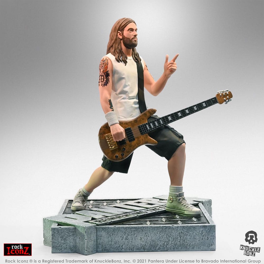 Pantera Rock Iconz Rex Brown (Reinventing the Steel) 1/9 Scale Limited Edition Statue