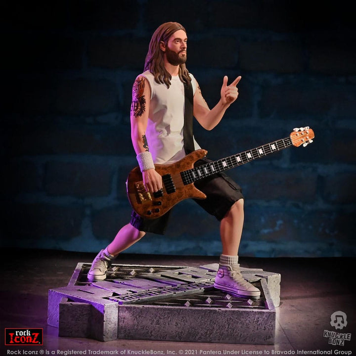 Pantera Rock Iconz Rex Brown (Reinventing the Steel) 1/9 Scale Limited Edition Statue