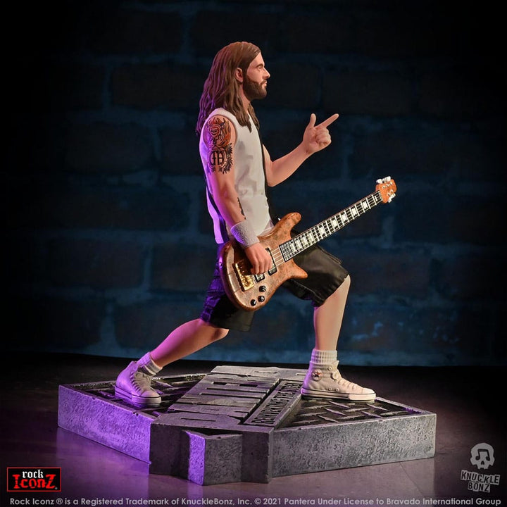 Pantera Rock Iconz Rex Brown (Reinventing the Steel) 1/9 Scale Limited Edition Statue