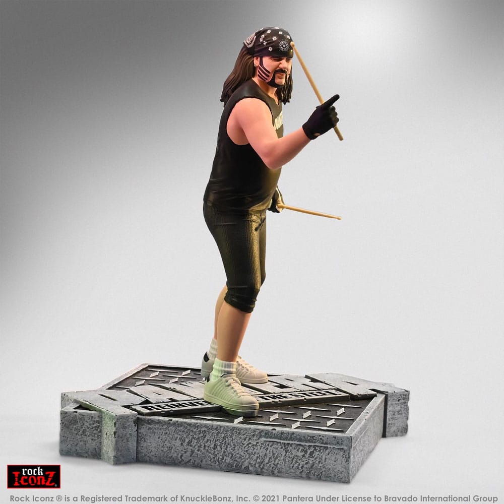 Pantera Rock Iconz Vinnie Paul (Reinventing the Steel) 1/9 Scale Limited Edition Statue