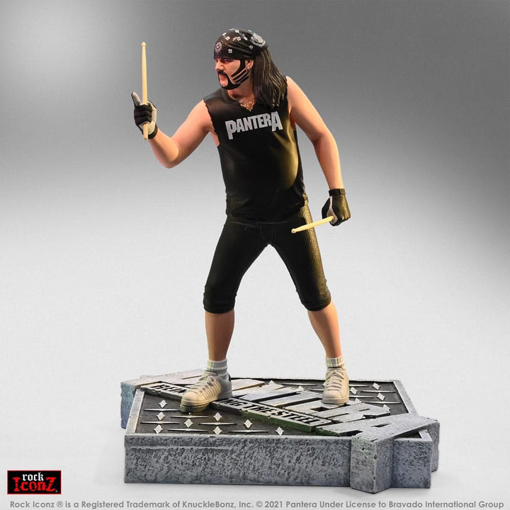 Pantera Rock Iconz Vinnie Paul (Reinventing the Steel) 1/9 Scale Limited Edition Statue