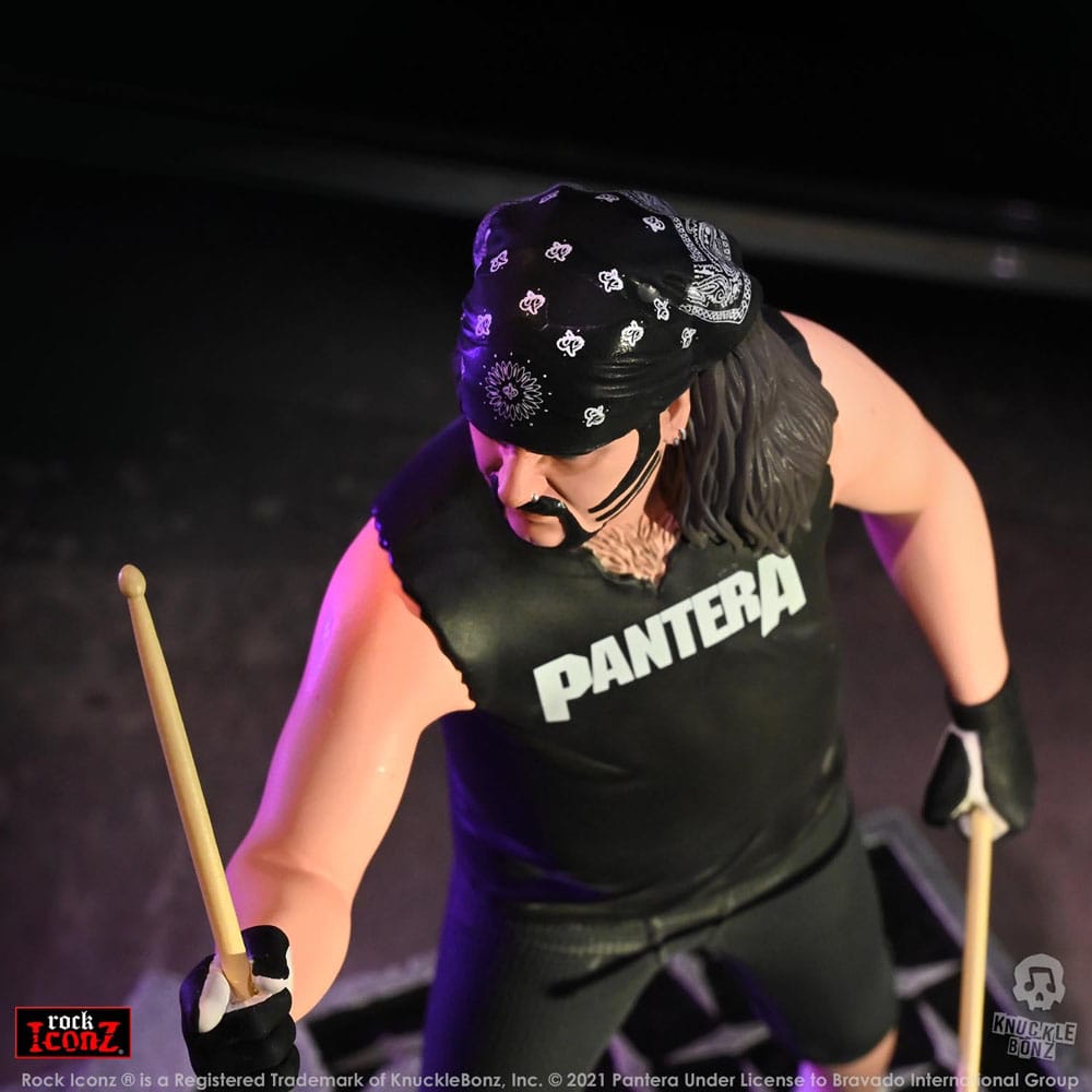 Pantera Rock Iconz Vinnie Paul (Reinventing the Steel) 1/9 Scale Limited Edition Statue