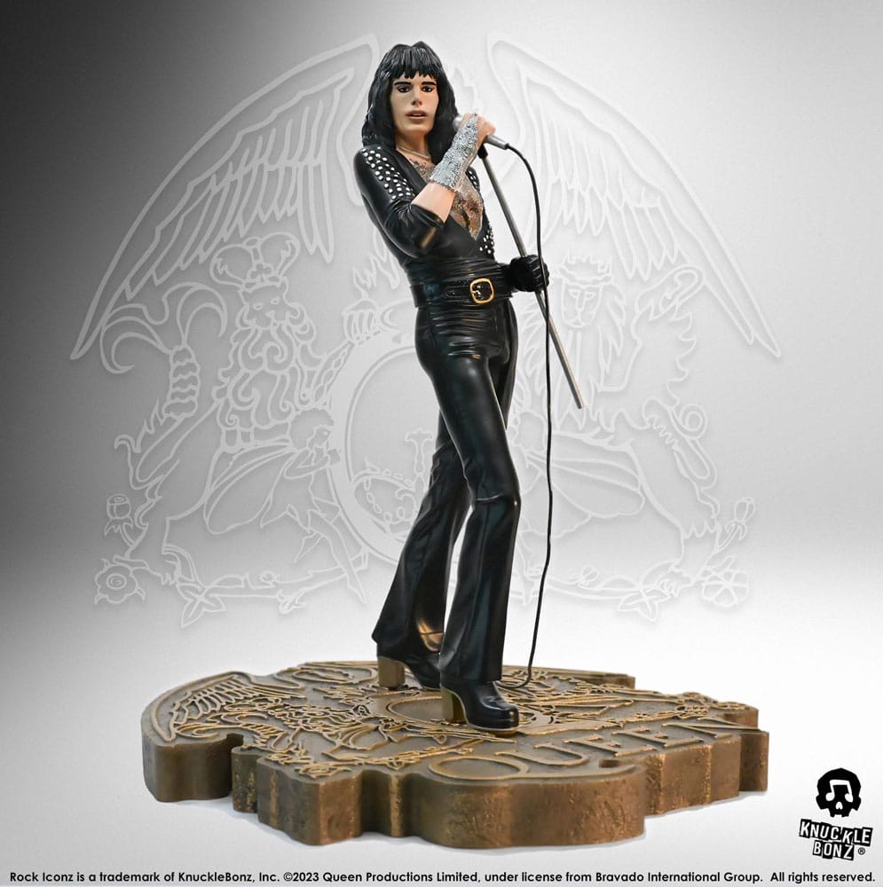 Queen Freddie Mercury Sheer Heart Attack Era II Rock Iconz Statue 23cm