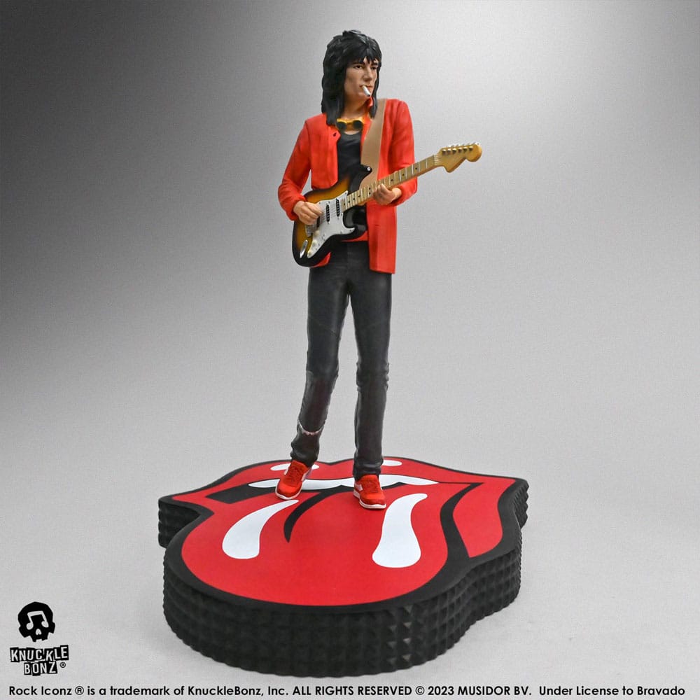 The Rolling Stones Ronnie Wood Tattoo You Tour 1981 Rock Iconz Statue 22cm