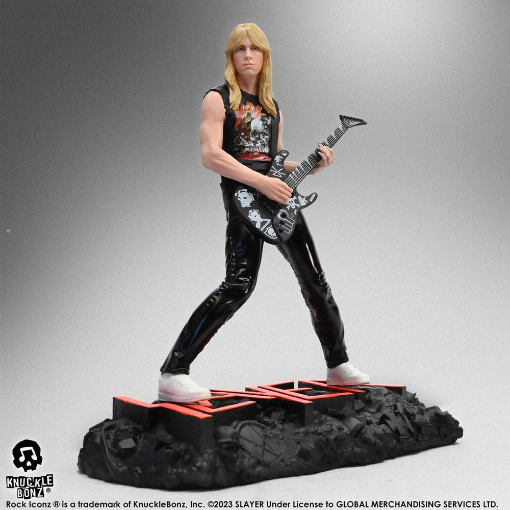 Slayer Jeff Hanneman II Rock Iconz Statue 1 9 Scale 22cm