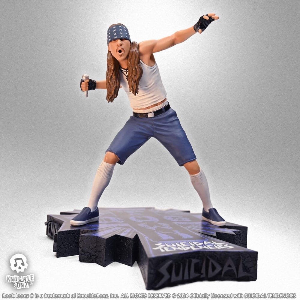Suicidal Tendencies Mike Muir Rock Iconz Statue 22cm