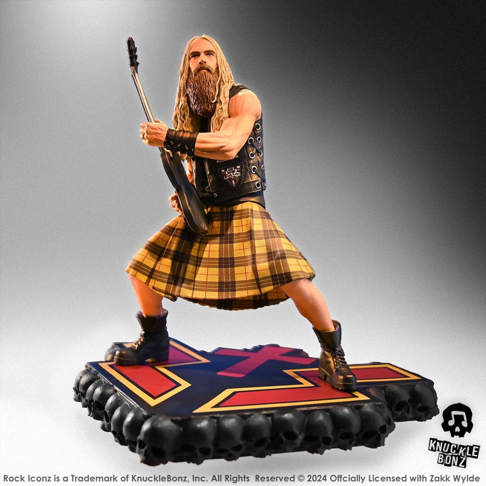 Zakk Sabbath Zakk Wylde II Rock Iconz Statue 22cm
