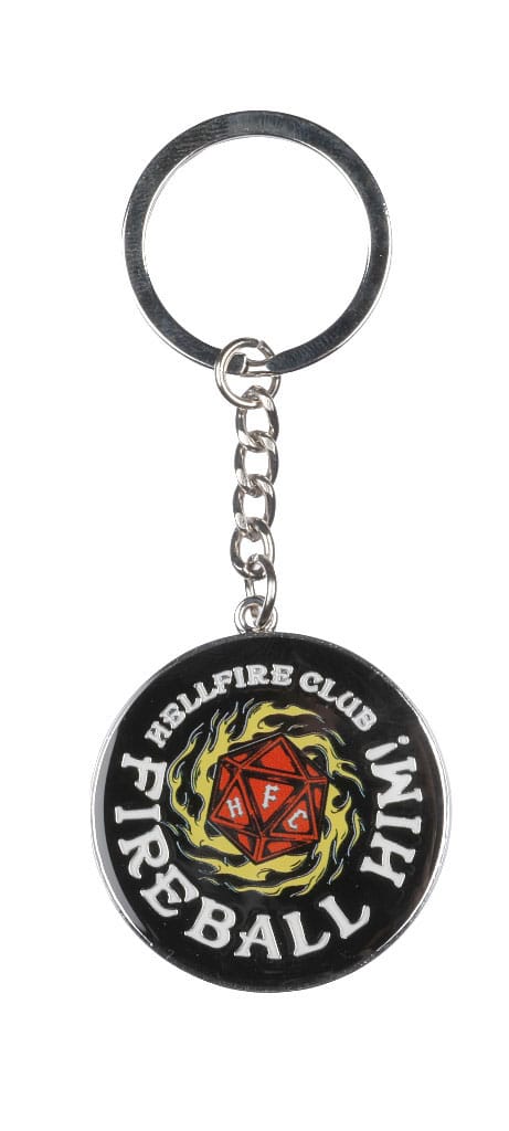 Stranger Things Fireball Keychain