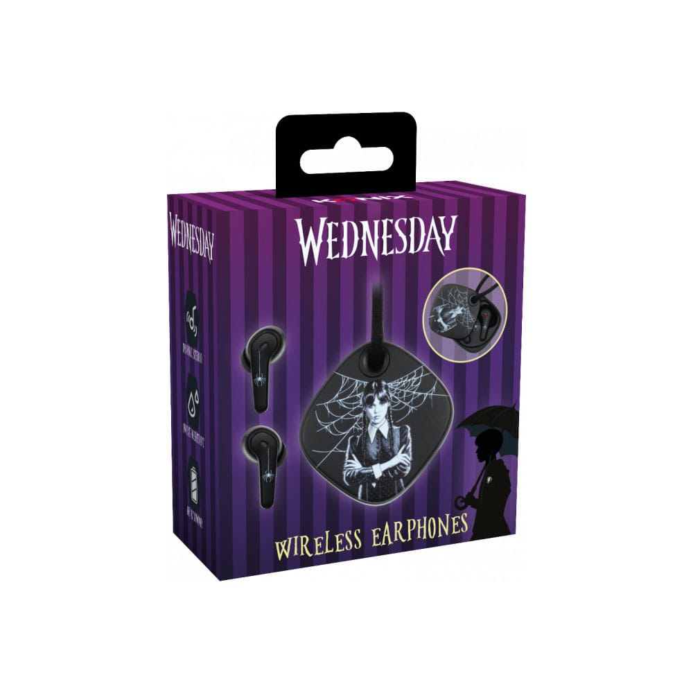 Wednesday Holdems Wireless Headphones Official Licensed