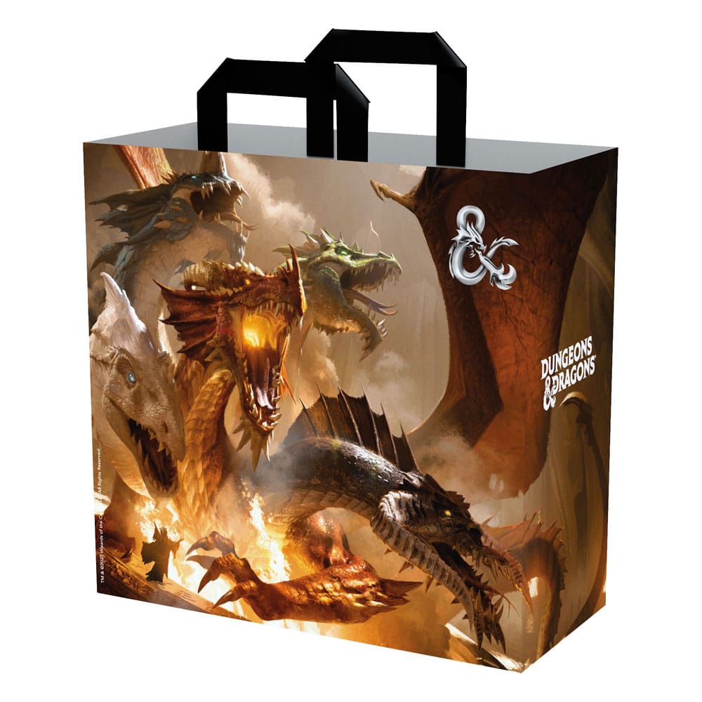 Dungeons and Dragons Tiamat Print Shoulder Tote