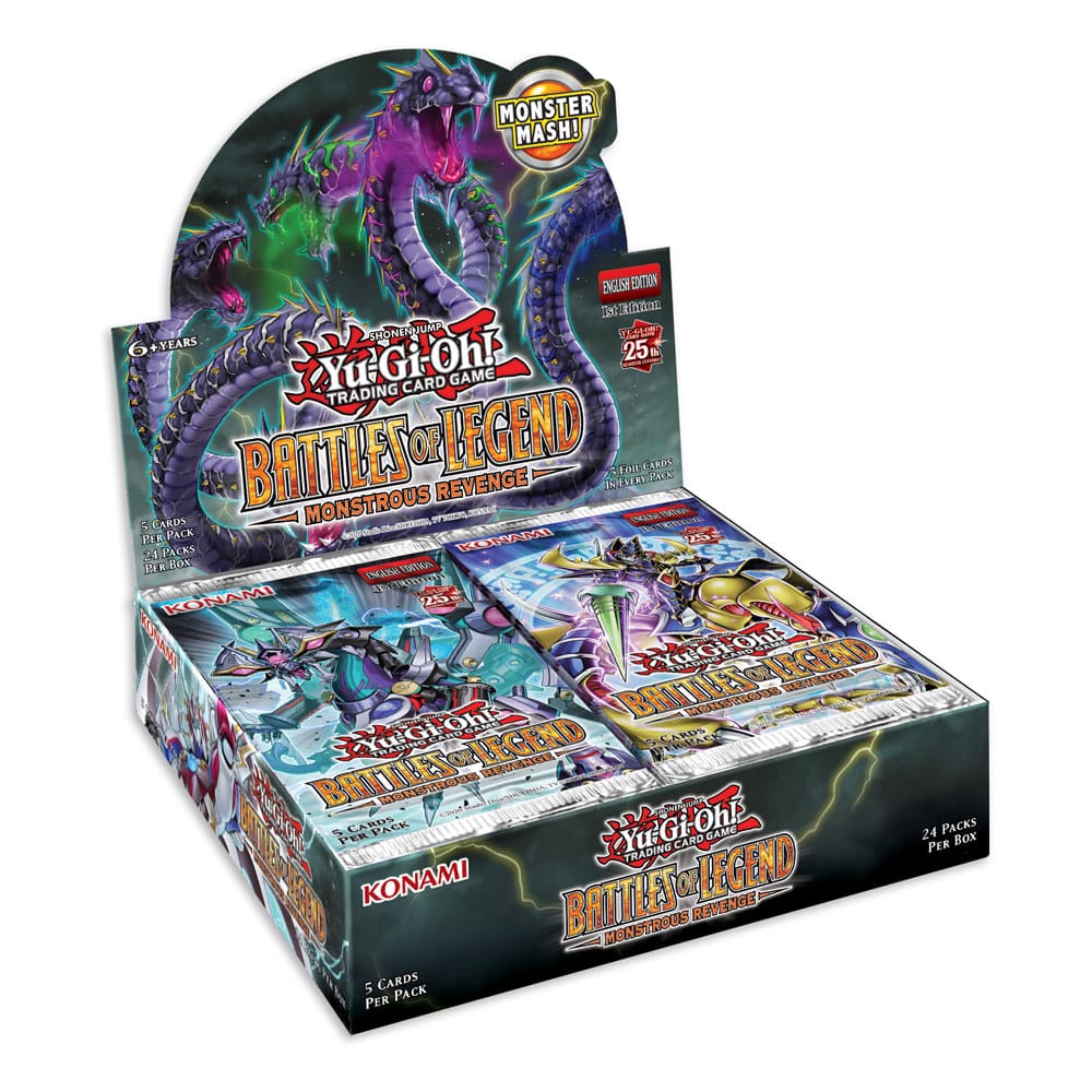 Yu Gi Oh TCG Battles of Legend Monstrous Revenge Booster Display 24 English Version