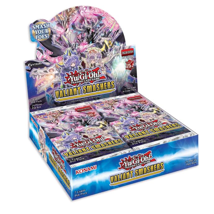 Yu Gi Oh TCG Valiant Smashers Booster Display 24 English Version
